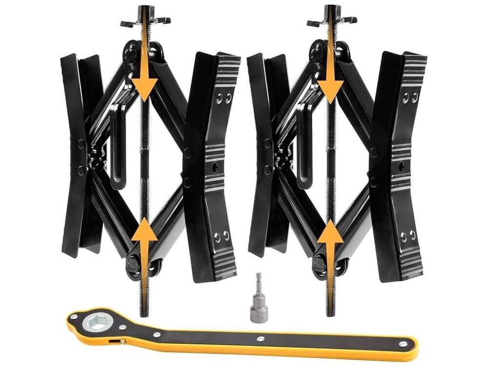 Proud Panda RV Camper Wheel Chock Stabilizer Pair